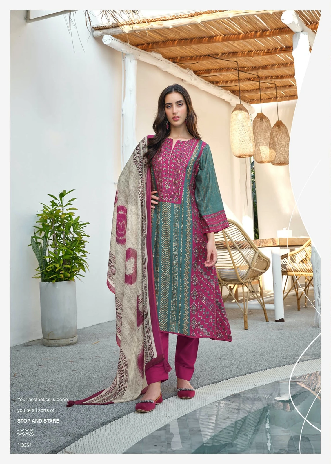 Sadhana Fashion Mannat Pure Musline Silk Digital Print Wholesale Fancy Salwar Suit Catalog — Wholesale Salwar Suits, MPA wholesale from Surat — view 3